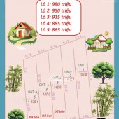 Bán 2 lô đất full thổ cư, tổng 300m2, ngang 10m, nở hậu 10.24m. Tân Khánh, Suối Tiên, Nha Trang